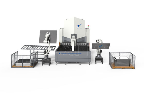 Power Hinge Knife Standard Equipped Auto Plate Metal Bending Machine